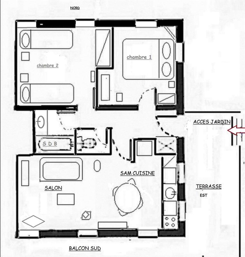"Chalet Les Aravis" Chalet Et Appartements Le Grand-Bornand Exterior foto